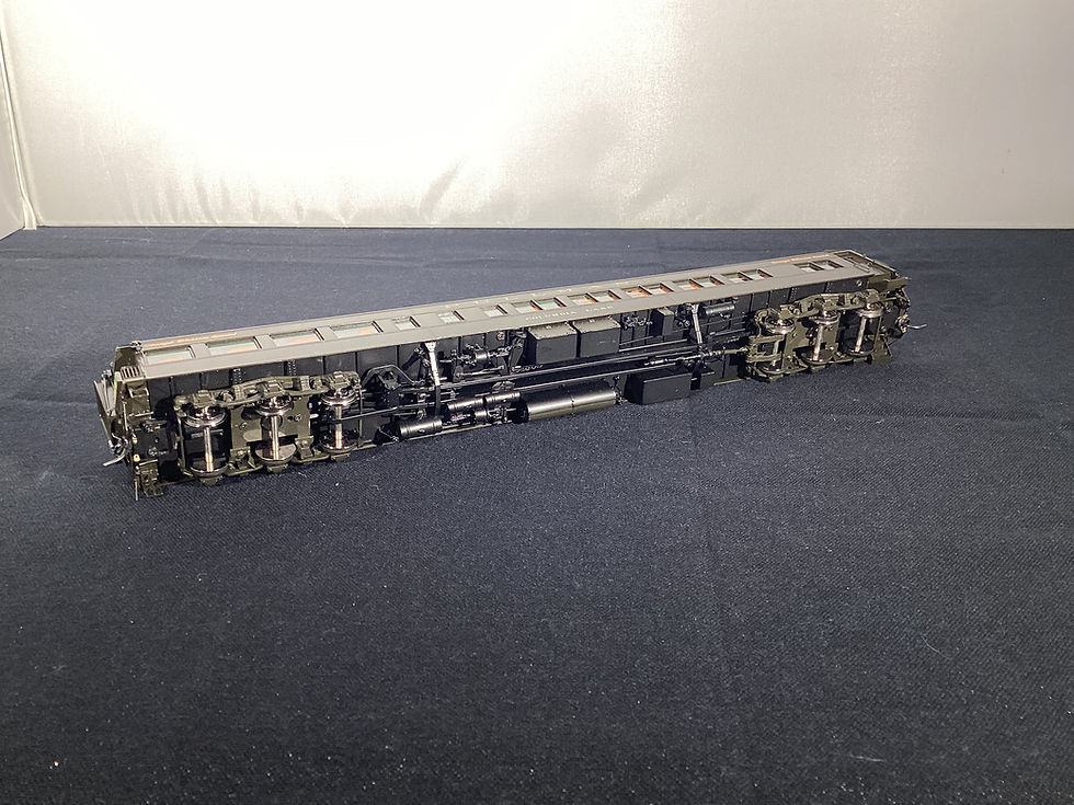 Thumbnail: TCY COLUMBIA LAKE HW 10 SEC BUFFET LOUNGE PLAN 2521 TCY#2208 HO SCALE