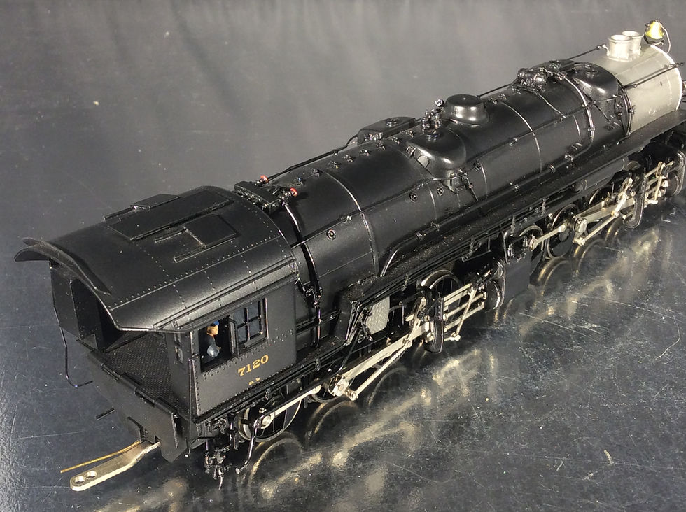 Thumbnail: OMI BALTIMORE & OHIO CLASS EL-3a 2-8-8-0 #7120 F/P EXCELLENT
