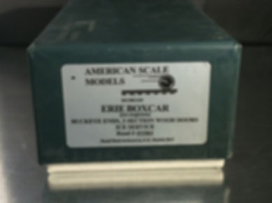 AMS ERIE BOXCAR EX EXPRESS FACTORY PAINTED BRAND NEW
