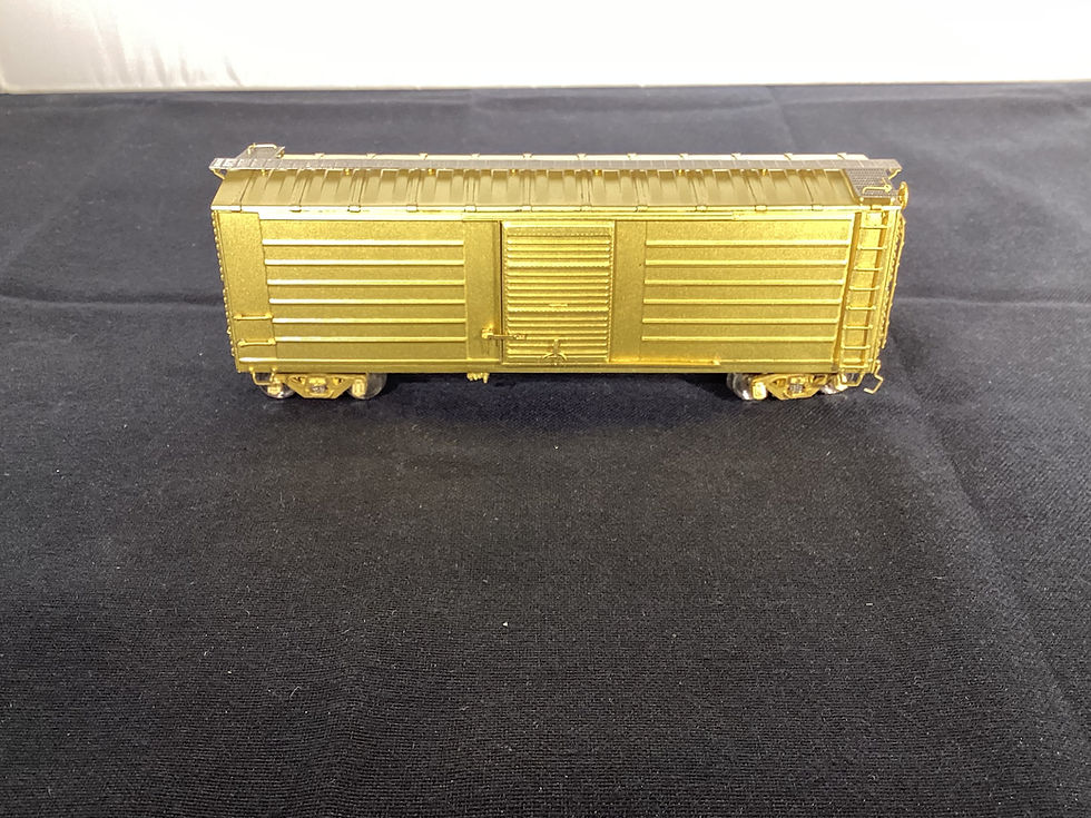 Thumbnail: THE MILWAUKEE ROAD RIBBED BOXCAR 40 FT SINGLE DOOR HO SCALE