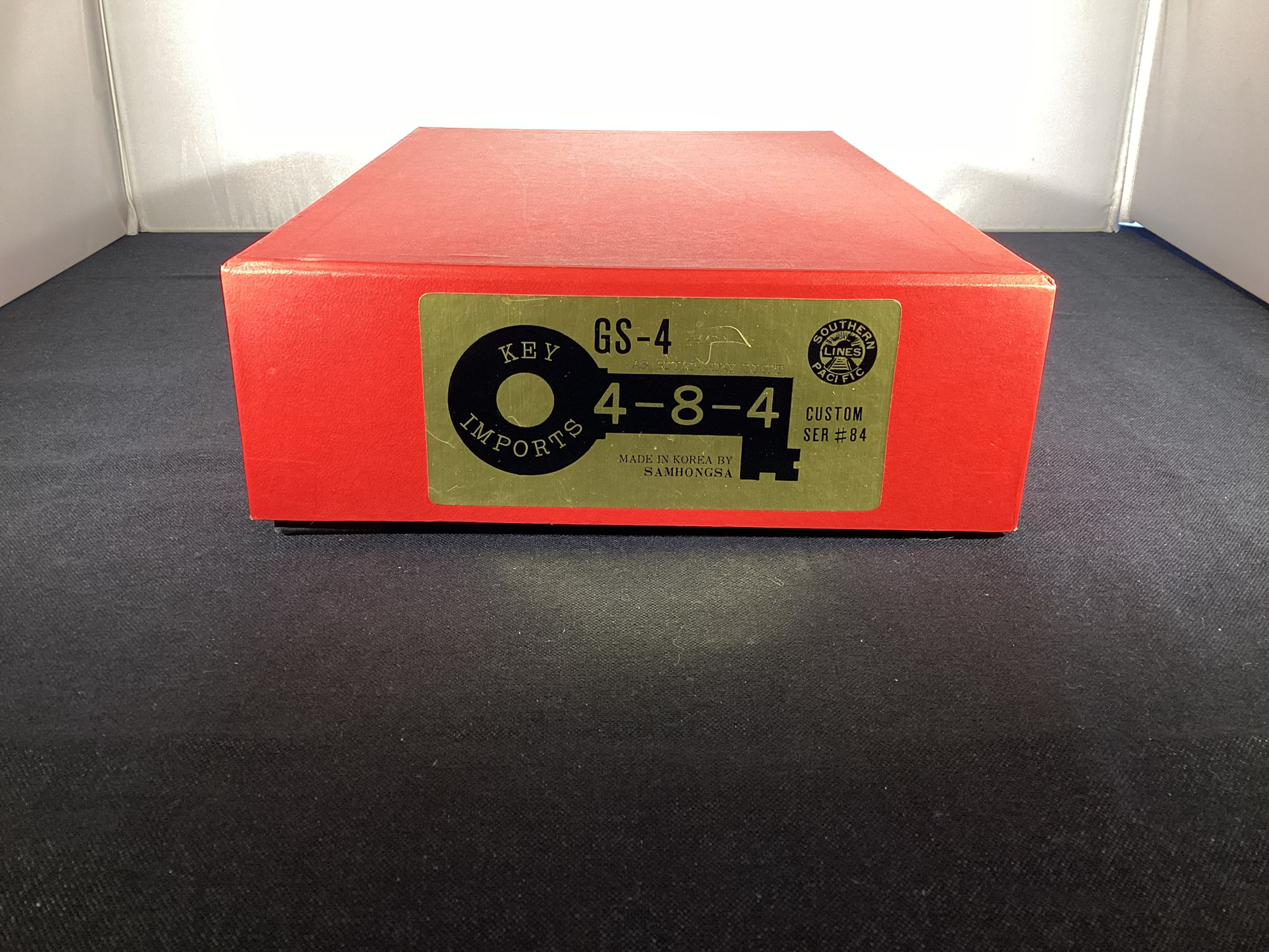 KEY IMPORTS 4-8-4 GS-4 #4430 AS BUILT-DAYLIGHT CUSTOM SER#84