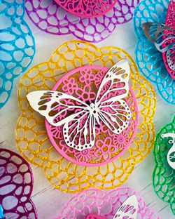 Magnets papillons