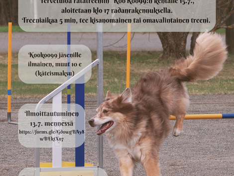 Agilityn ratatreenit 15.7.2025