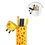 Thumbnail: Legami 2 in 1 Soft Silicone Pencil Case - Giraffe