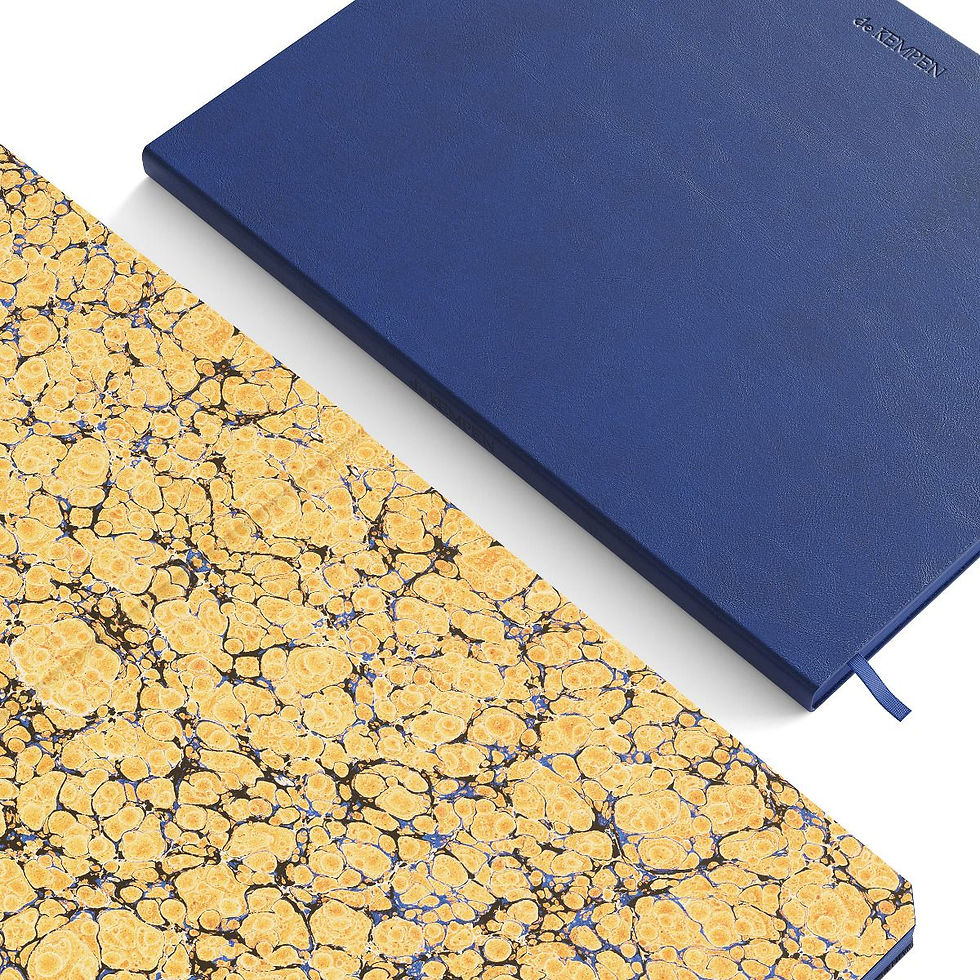 Thumbnail: de KEMPEN Notebook Pocket Blue Plain