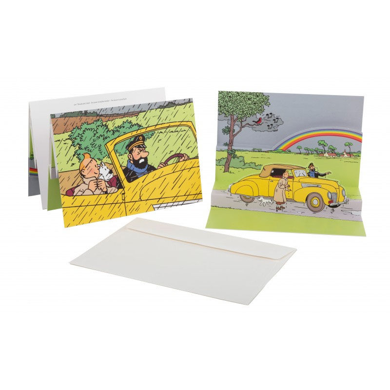 Tintin Pop-up Card-Captain Haddock’s Lincoln