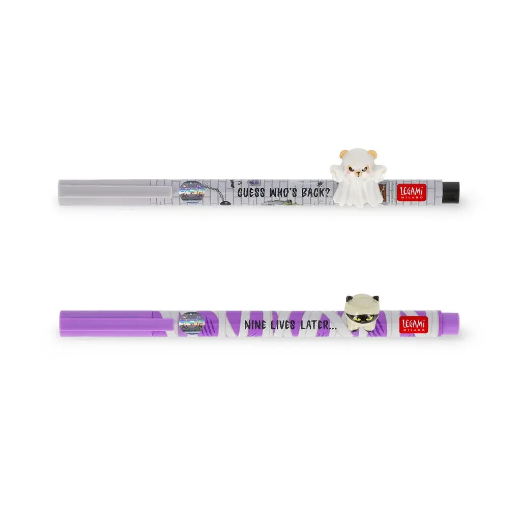 Legami 2026 Halloween Gel Pen 2 Set - Spooky Party