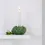 Thumbnail: Artichoke Green Glazed Candle Holder