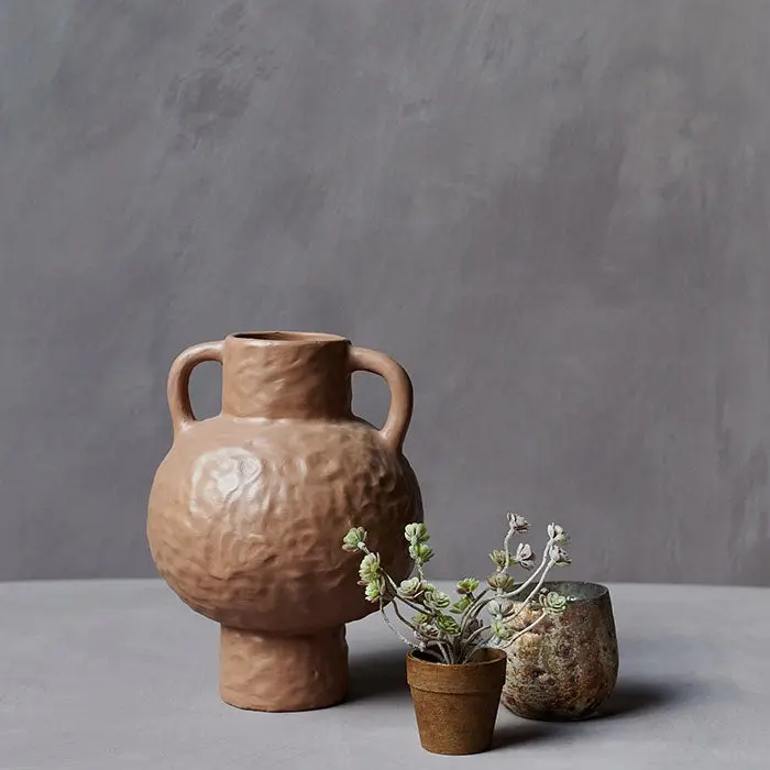 Sculptured Ceramic Vase