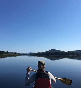 Lake Champlain canoeing