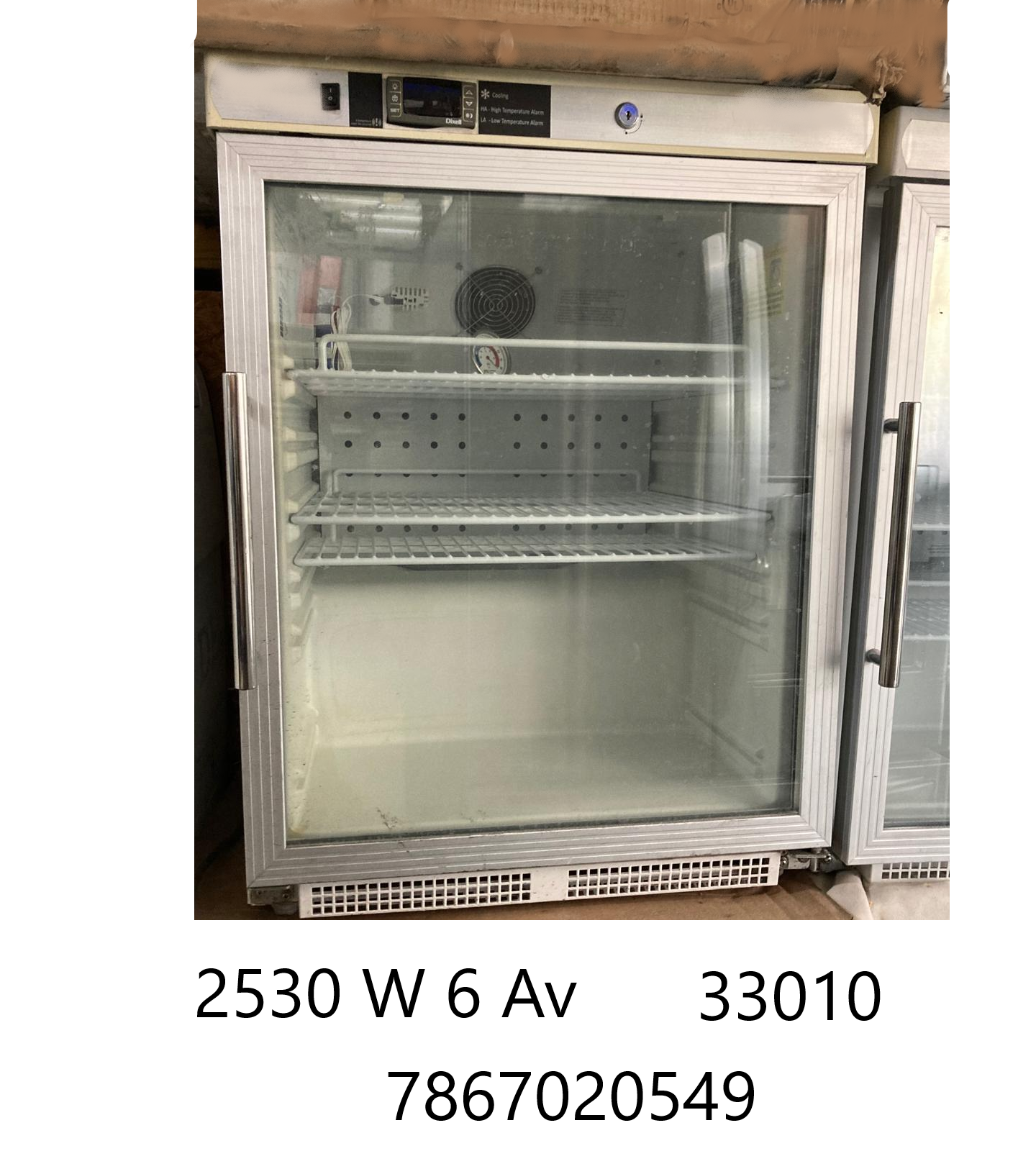 Iglass door undercounter commercial FRIDGE - 6 available-w/warranty 'm a product