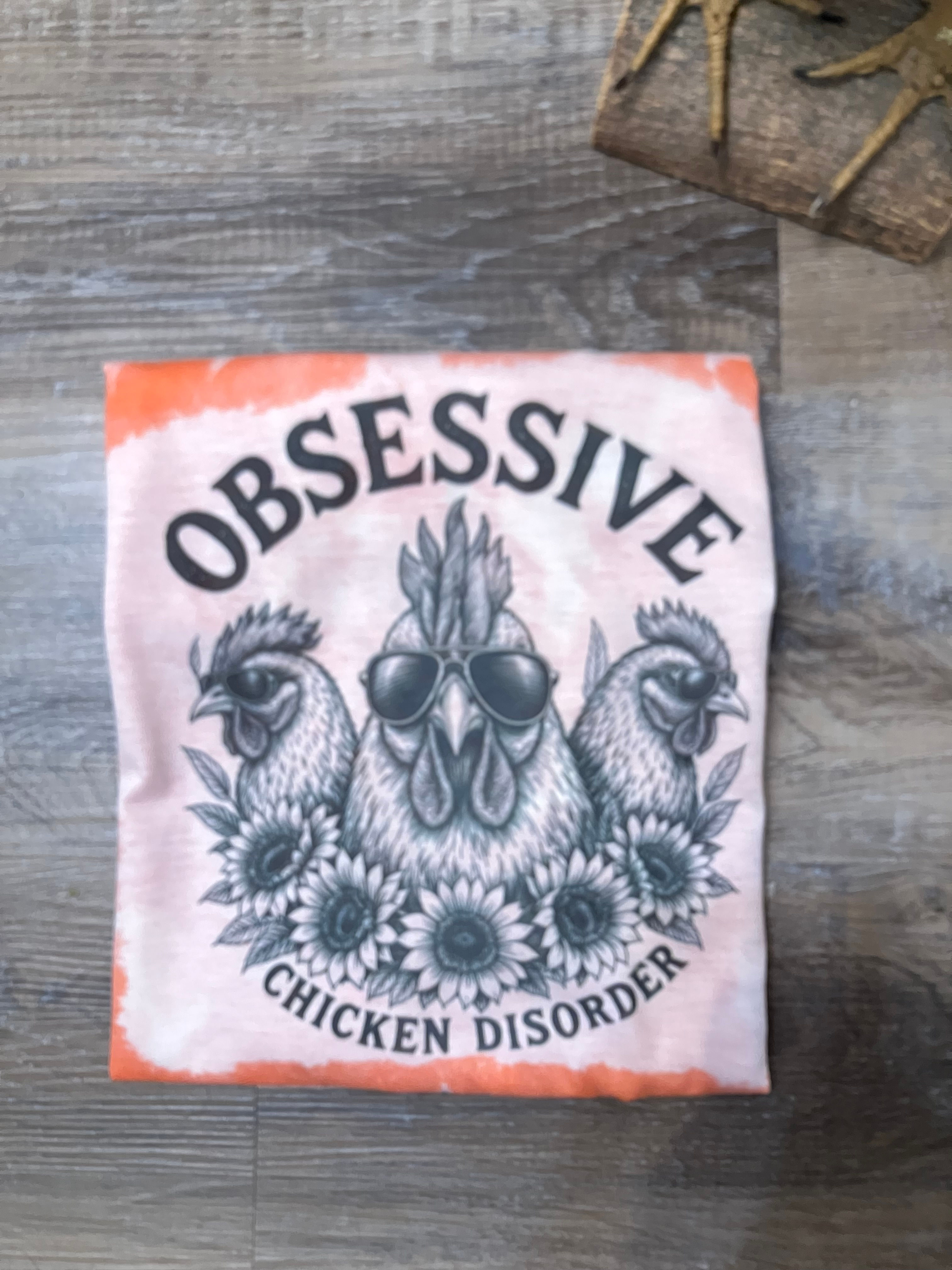 OCD, Obsessive Chicken Disorder, Farm Life Short-Sleeve T-Shirt