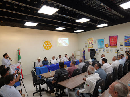 INAGURAN EN CAMARGO EL CENTRO DE ATENCIÓN REGIONAL ROTARIO.