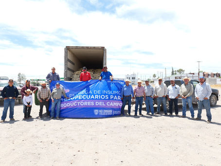 ARTURO ZUBIA Y GOBIERNO DEL ESTADO RESPALDAN AL CAMPO CAMARGUENSE.