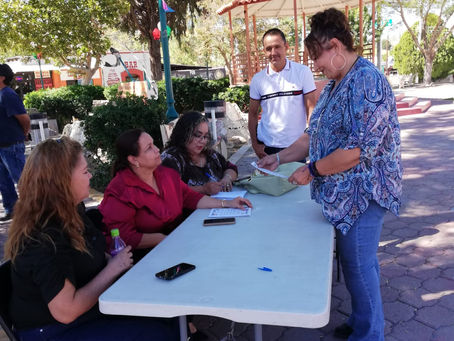 NORMA PAVIA EJERCE VOTO EN PRESUPUESTO PARTICIPATIVO 2025.