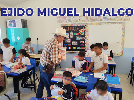 VISITAMOS 4 EJIDOS DEL MUNICIPIO DE LA CRUZ PARA ENTREGAR ÚTILES ESCOLARES, ARTURO ZUBIA.