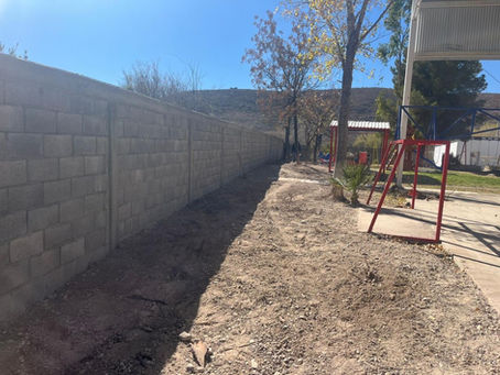 CONCLUYE OBRA DE CONSTRUCCIÓN EN BARDA DE JARDÍN DE NIÑOS DE SAN FRANCISCO DE CONCHOS.