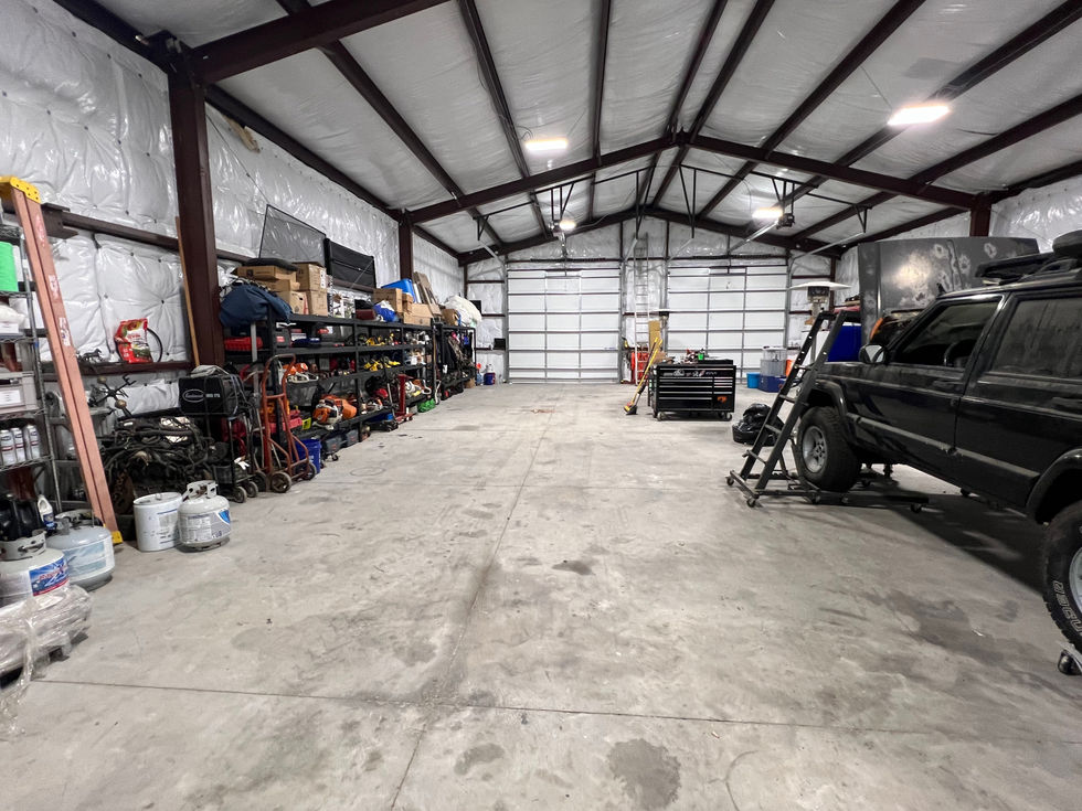 functional clutter free garage space