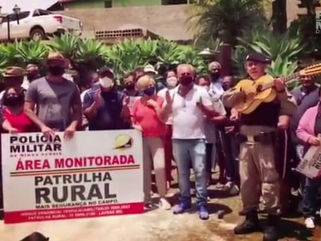 POLÍCIA MILITAR INAUGURA MAIS UMA REDE DE VIZINHOS RURAIS PROTEGIDOS