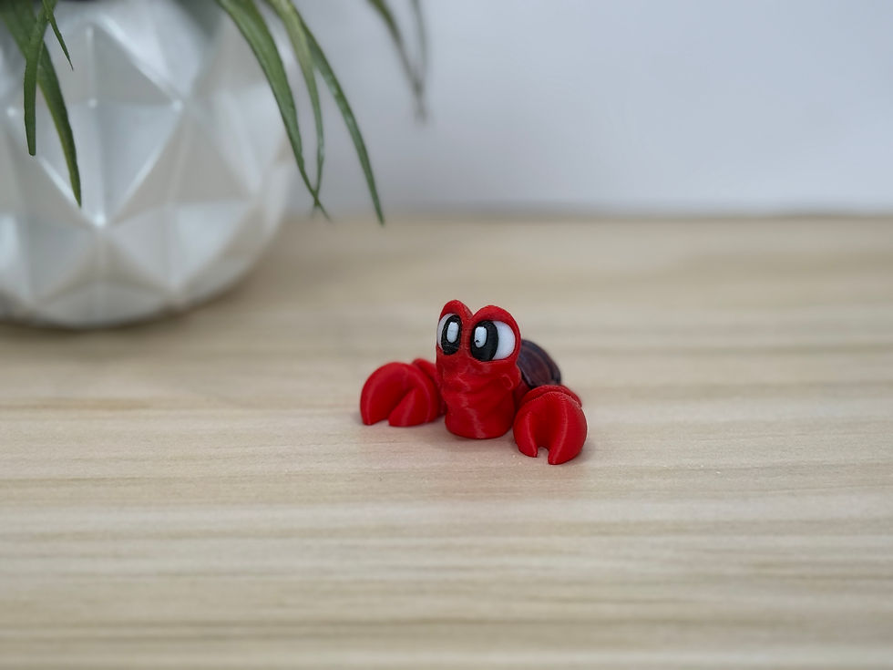 Thumbnail: Mini Crab 3D Printed Articulated