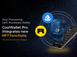 New CoolWallet Pro NFT Features for Pioneering DeFi Hardware Wallet