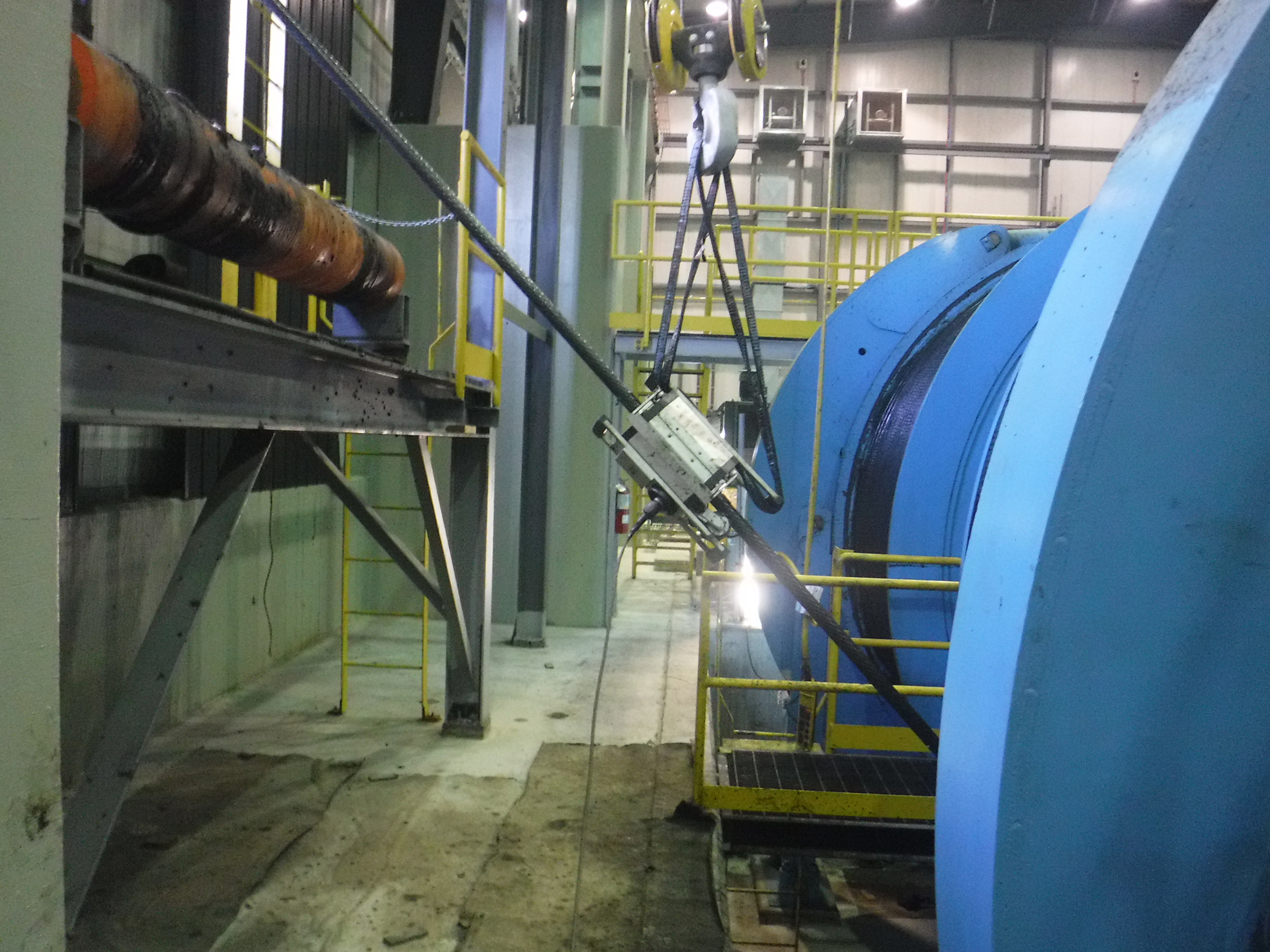 Electromagnetic Wire Rope Testing