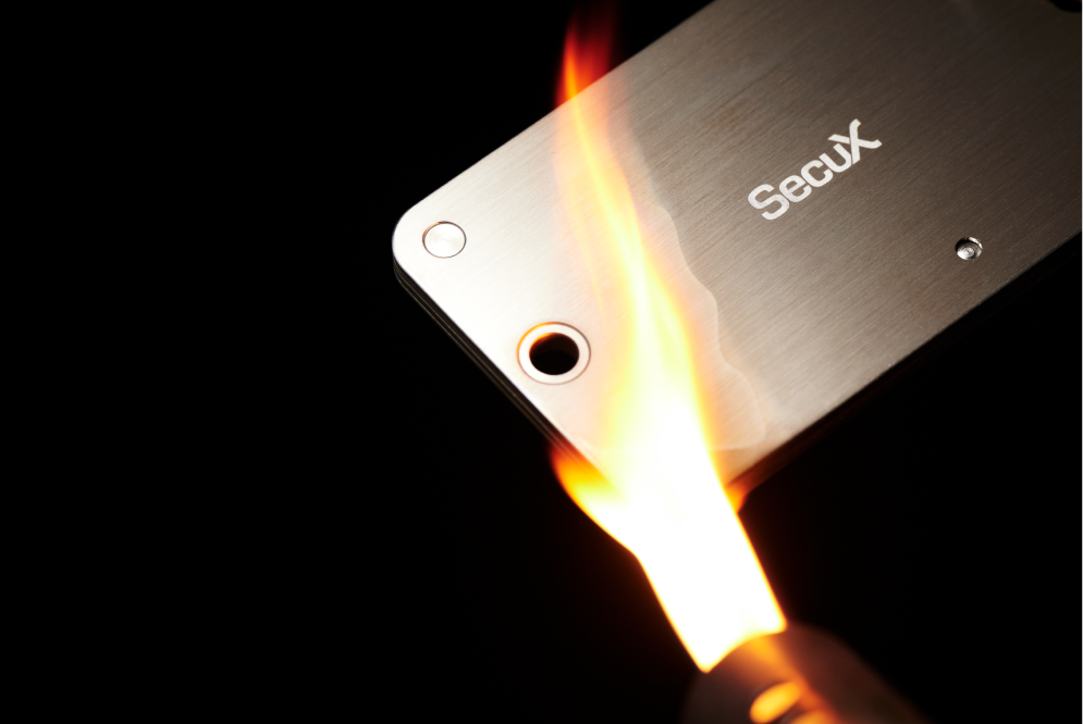 X-seed Pro In fire because its fire proof