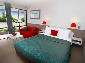 Sea Spray Motel bedroom.