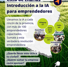 Una idea que se transforma en movimiento: el Ciclo de Charlas de IA para Emprendedores ya suma 7 fechas en Entre Ríos