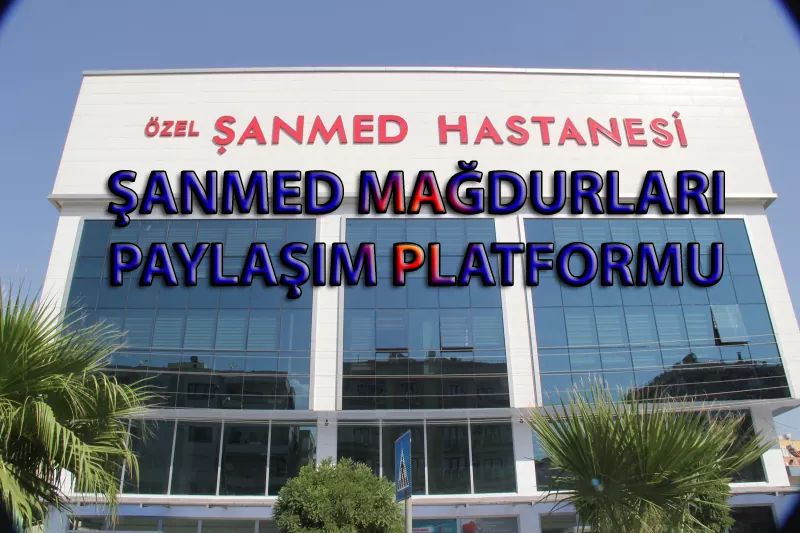 Yazarın fotoğrafı: Şanmed Mağdurları