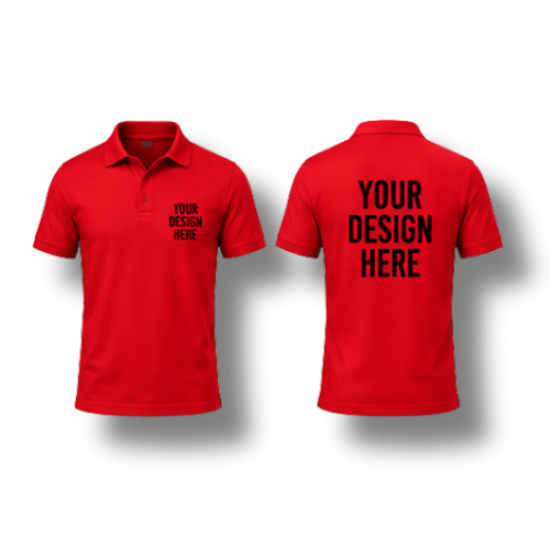 Thumbnail: Custom Print Polo Shirts (Color)