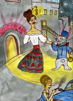 contemporary alice in exoticland