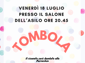 Tombola pro Parrocchia