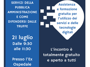 INCONTRO INFORMATIVO SULL’IDENTITÀ DIGITALE E I SERVIZI PUBBLICI
