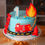 Miniatura: Firefighter Kids Cake