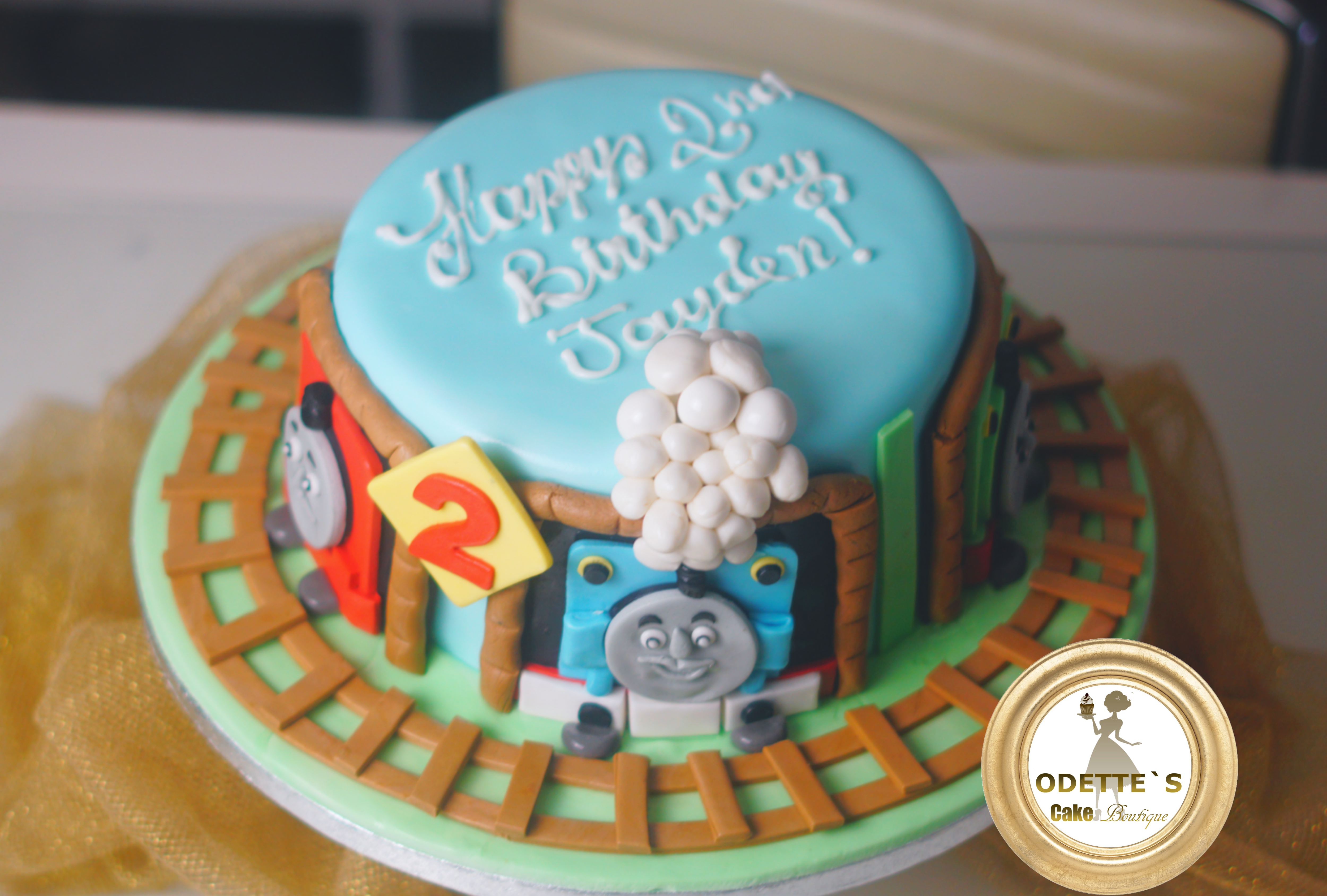 Thomas Train Cake