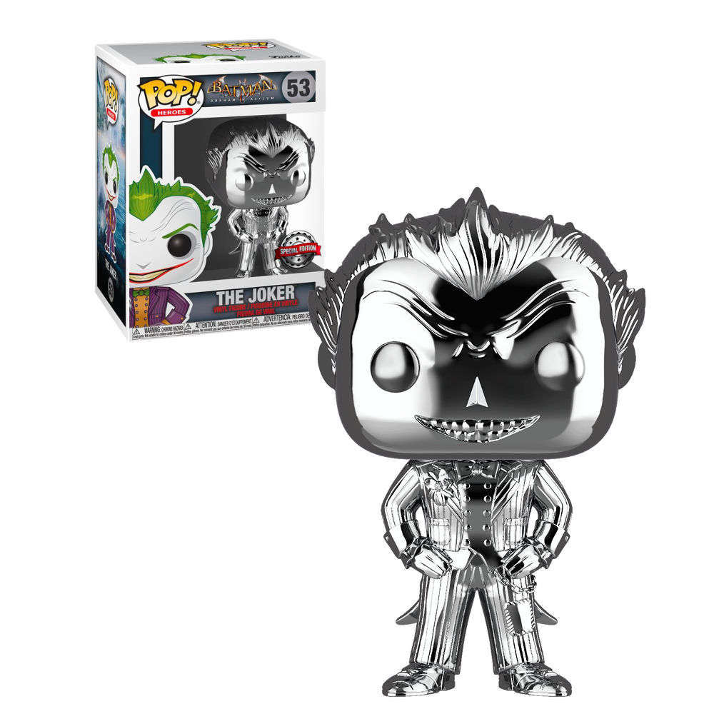 Joker Silver Chrome POP! Vinyl