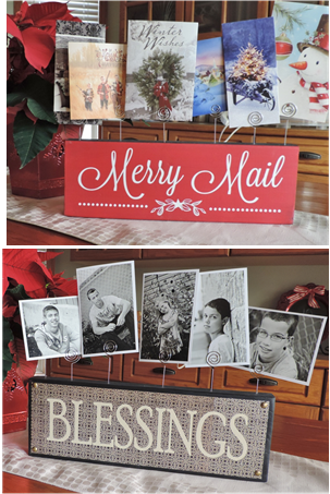 reversible photo holder