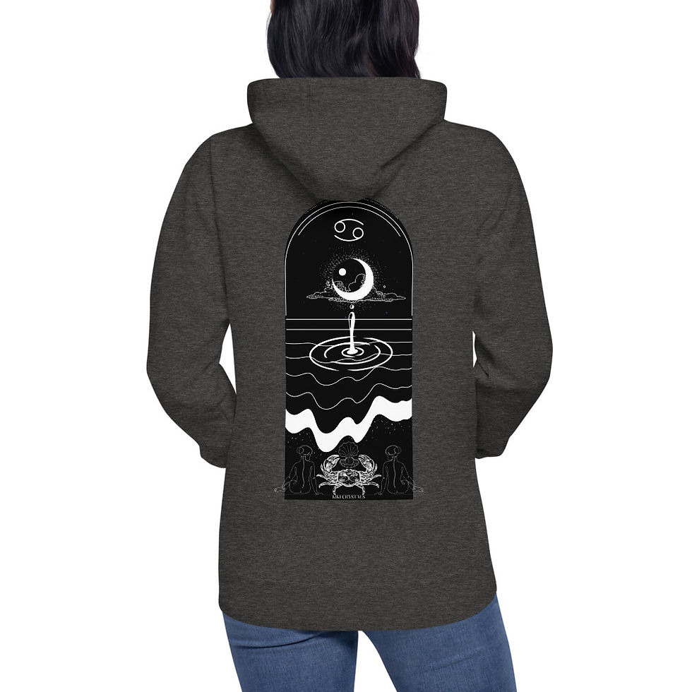 Thumbnail: Cancer Unisex Hoodie White Logo