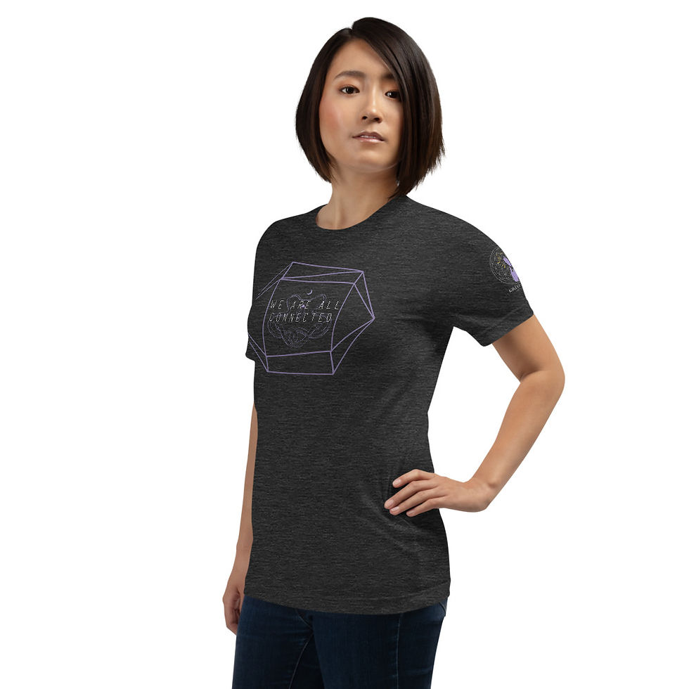 Thumbnail: Short-Sleeve Unisex T-Shirt White Logo