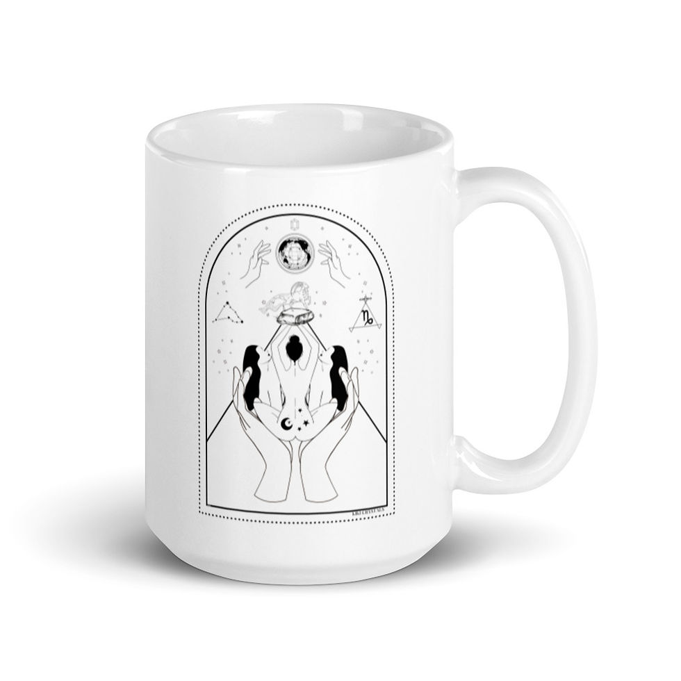 Thumbnail: Capricorn White glossy mug