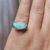 Variscite Sterling Silver Ring Size 5.75
