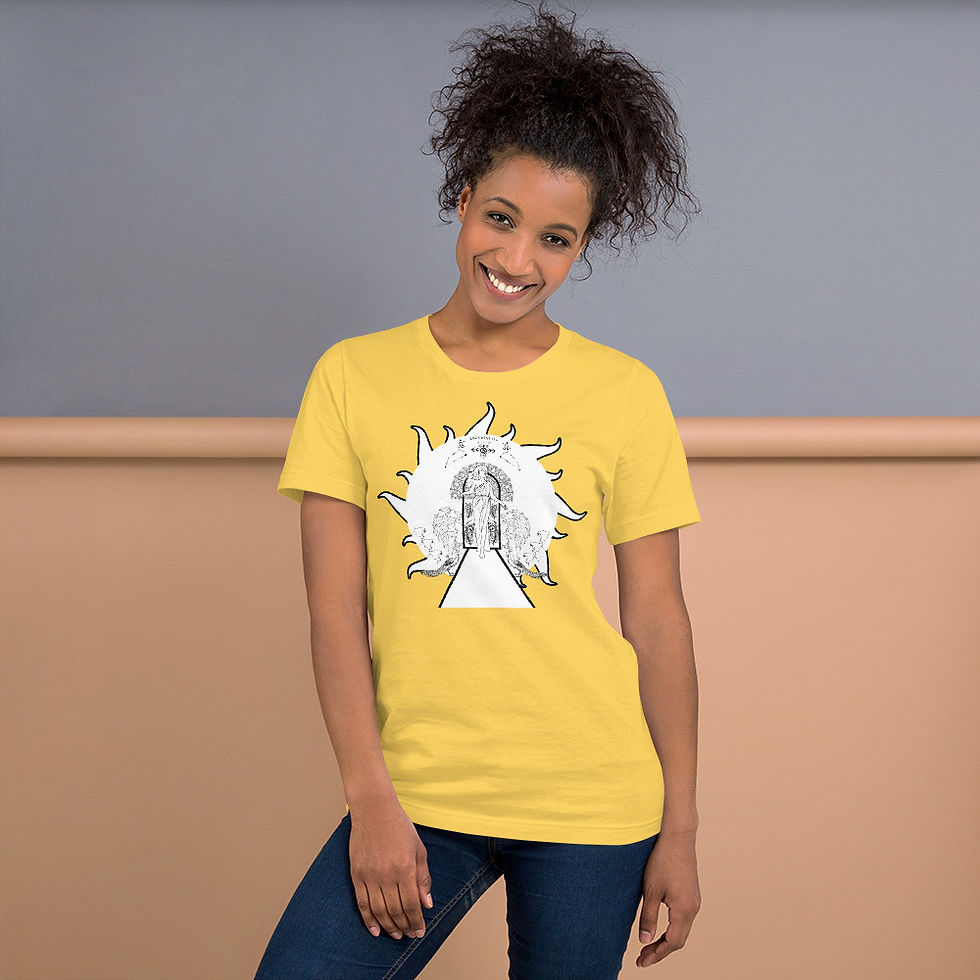 Thumbnail: Leo Short-Sleeve Unisex T-Shirt Black Logo
