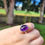 Thumbnail: Amethyst Sterling Silver Ring Size 6.25