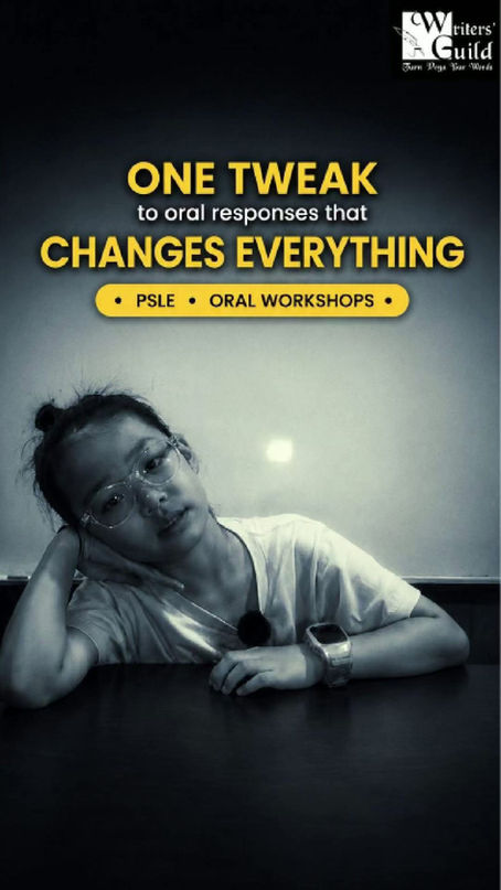 2026 July-August P6 Oral Workshop