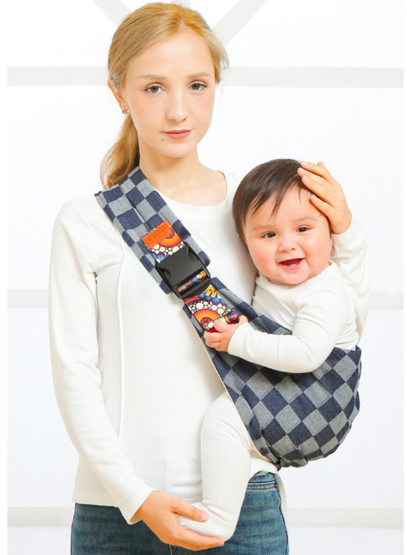 Thumbnail: Baby Child Outdoor Carrier Wrap Soft Anti-Slip Carrying Ring Sling Multifunction