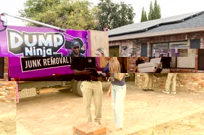 Dump Ninja crew — Woodland junk removal hero