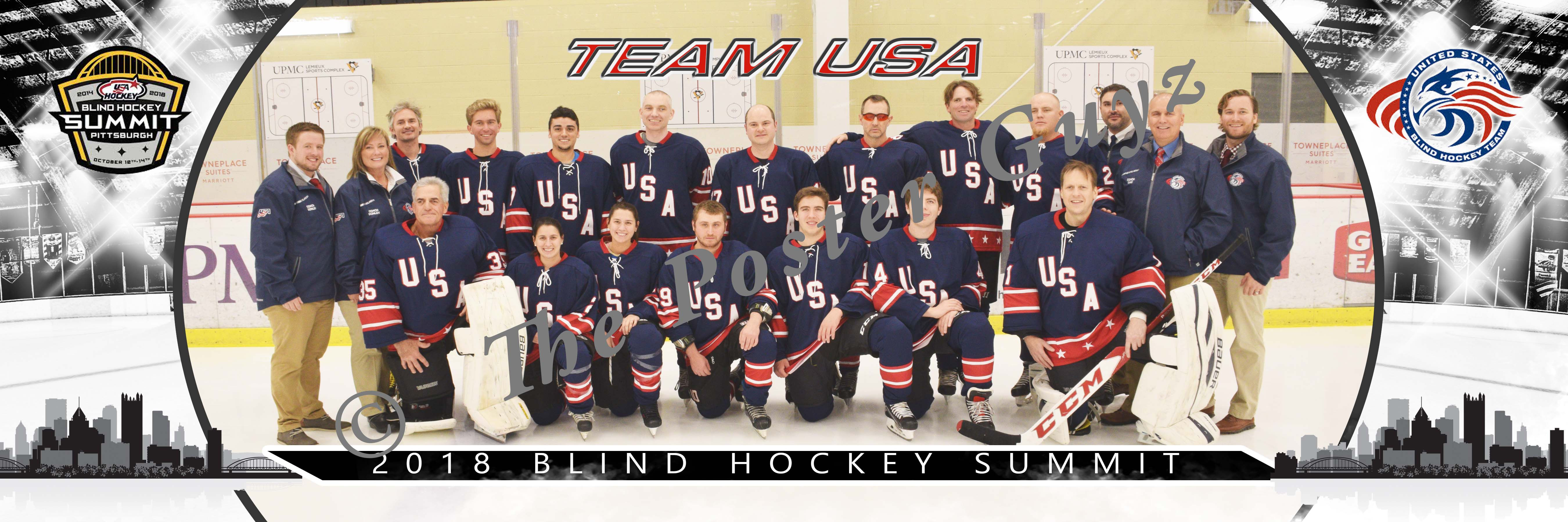 Blind Hockey Team USA