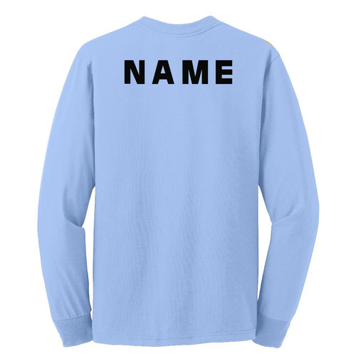 Add name on back of shirt theposterguyz