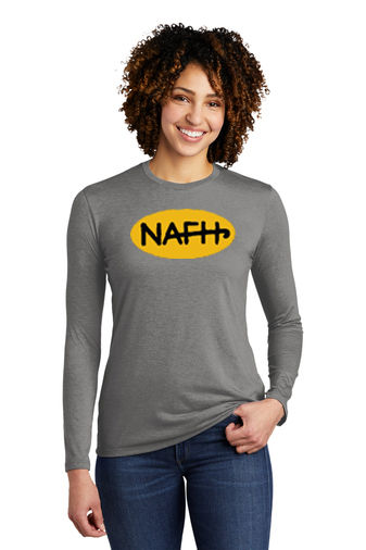 Thumbnail: NAFH-Women's Allmade Recycled Long Sleeve-NAFH Logo